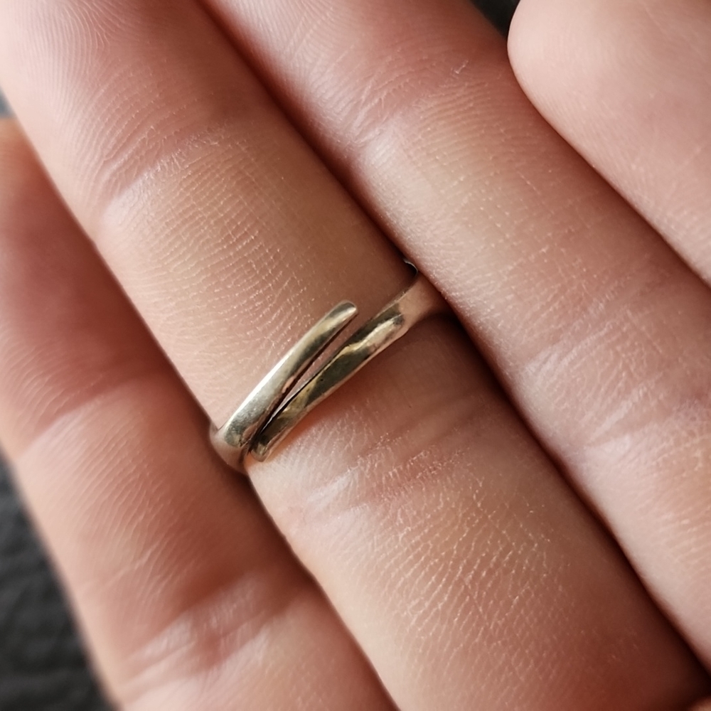 Vtg Adjustable Sterling Silver Ring - image 6